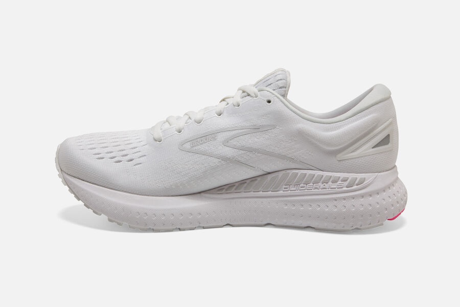 Glycerin GTS 19 Road Brooks Running Shoes NZ Womens - White - LIHTWY-589